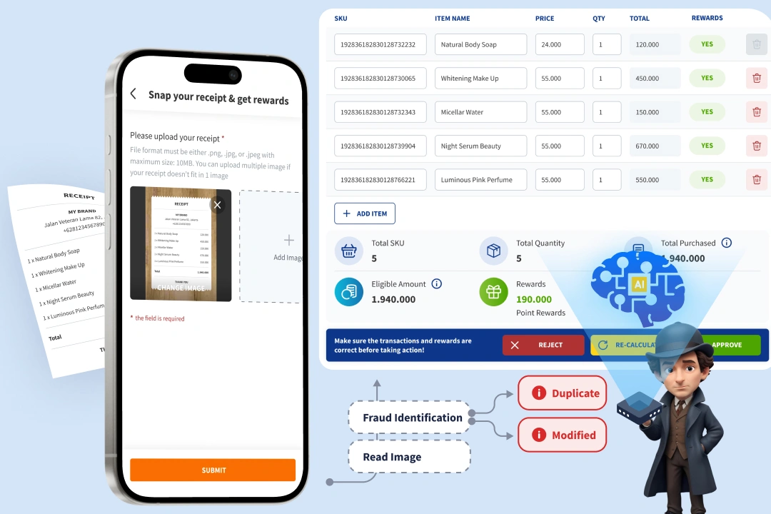 AI Snap Receipt & OCR